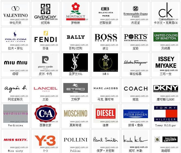 進(jìn)行服裝logo設(shè)計(jì)要注意什么 常見的logo類型有哪些