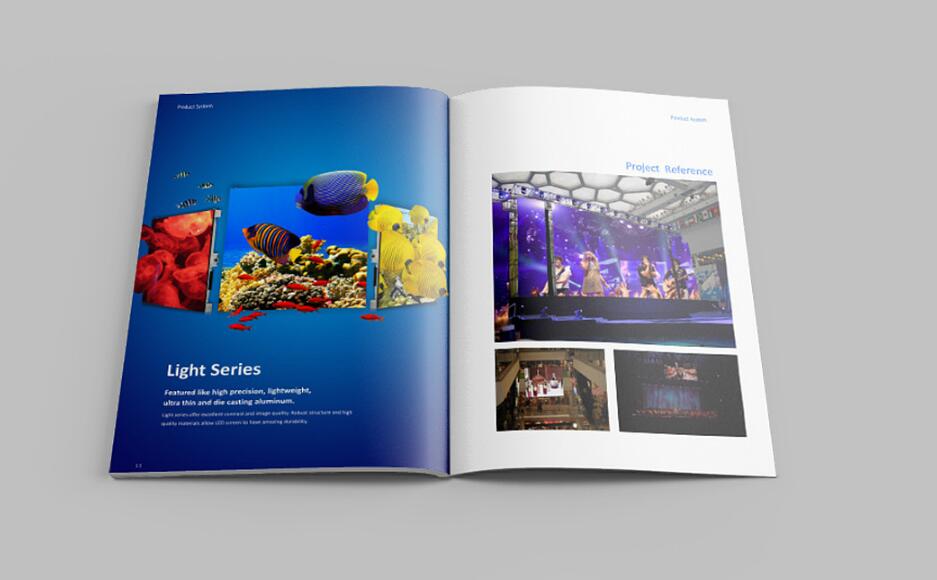 LED顯示屏行業(yè)畫冊設計案例欣賞